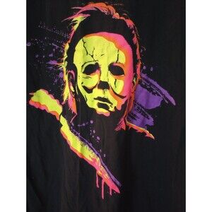 Set 3 HALLOWEEN Michael Myers Death T-Shirt Shirts Mens L Black Matter Hot Topic